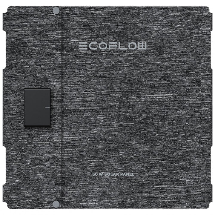 EcoFlow 60W foldable solar panel with USB-C