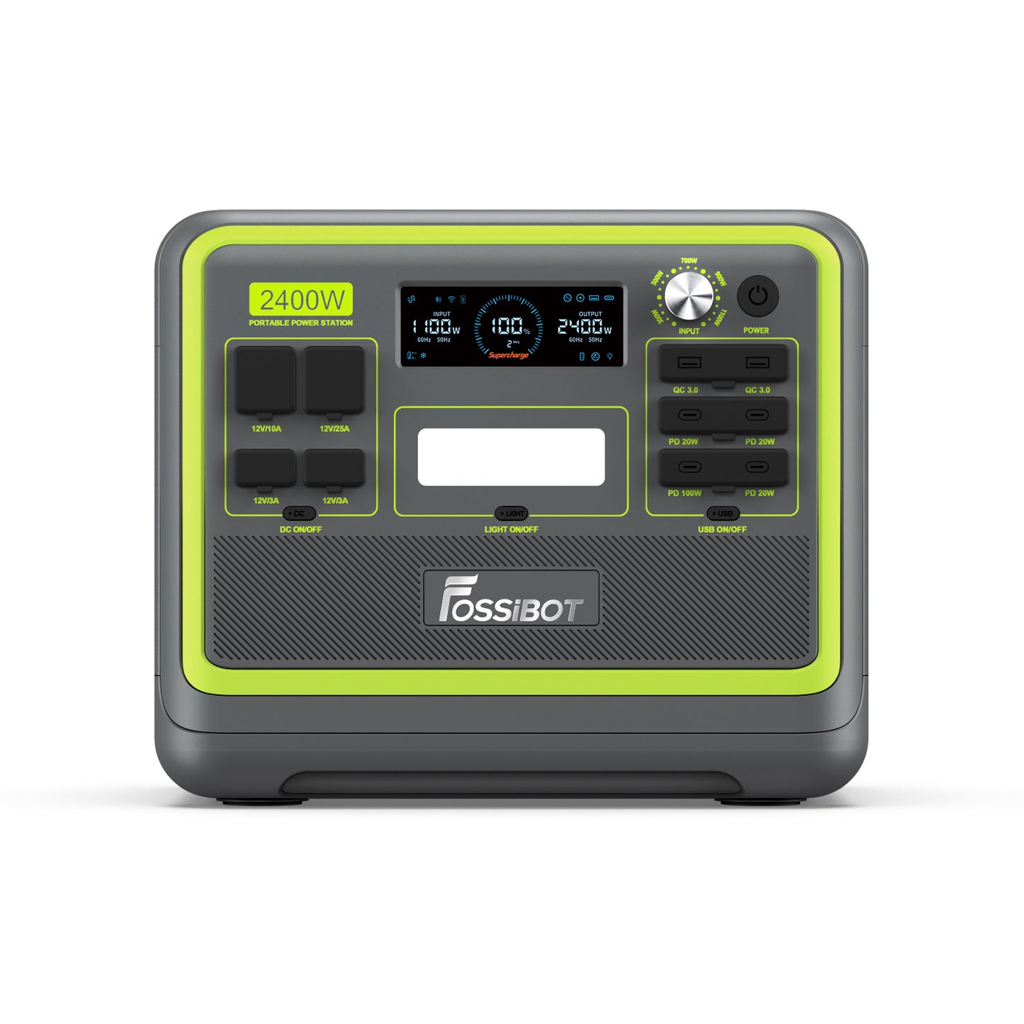 FOSSiBOT F2400 Portable Power Station 2048Wh fast