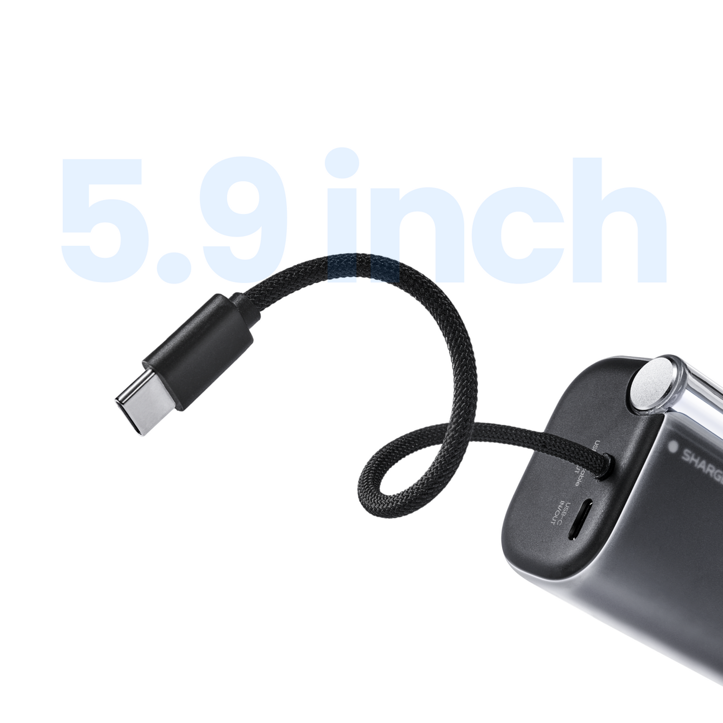 SHARGE Flow 3 Power Bank 45W 10K Built-in Cable