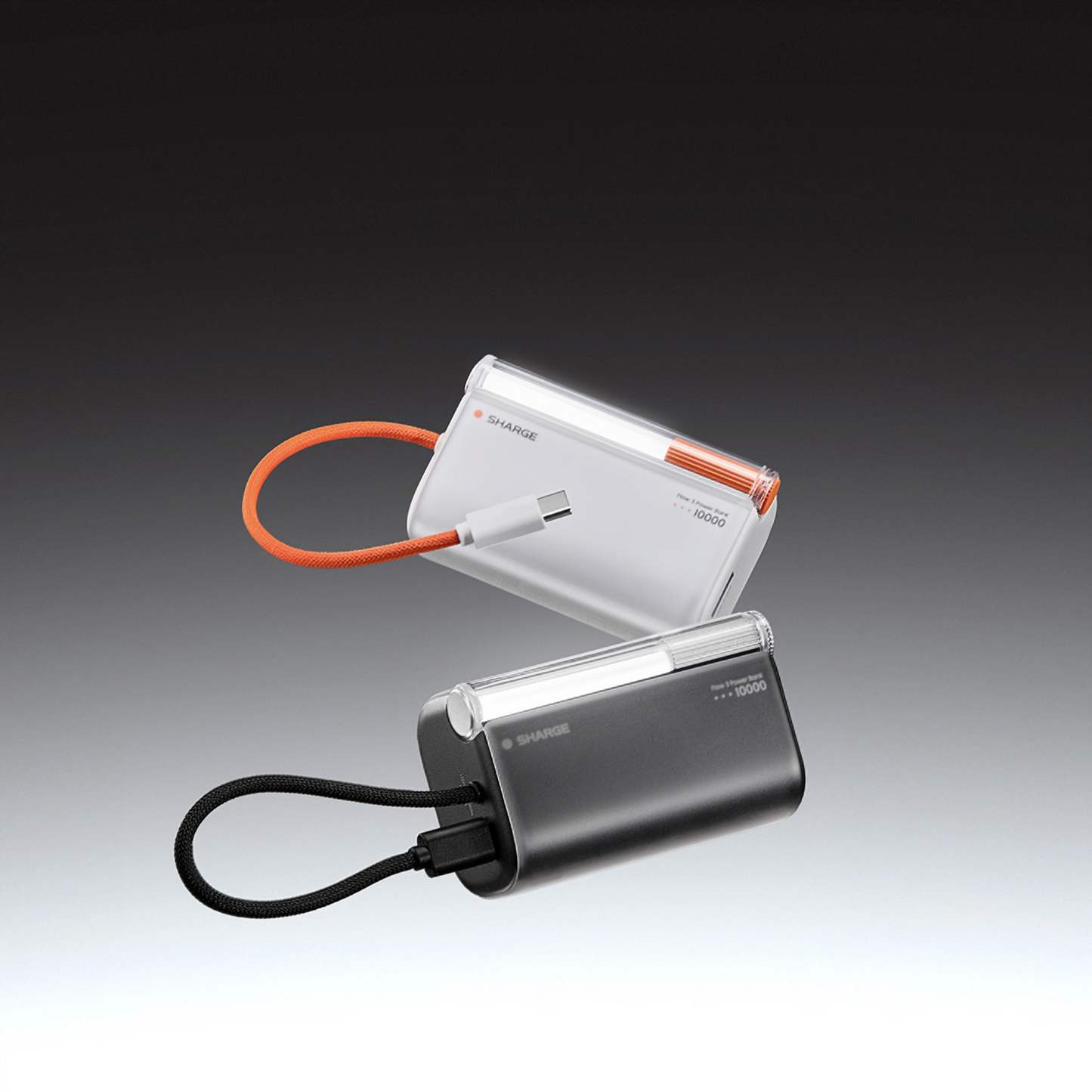 SHARGE Flow 3 Power Bank 45W 10K Built-in Cable