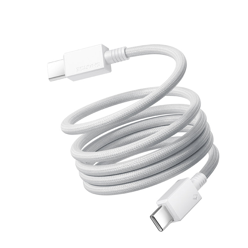 SHARGE MagLoop - 240W Fast charging cable - Braided magnetic cable - USB C-C