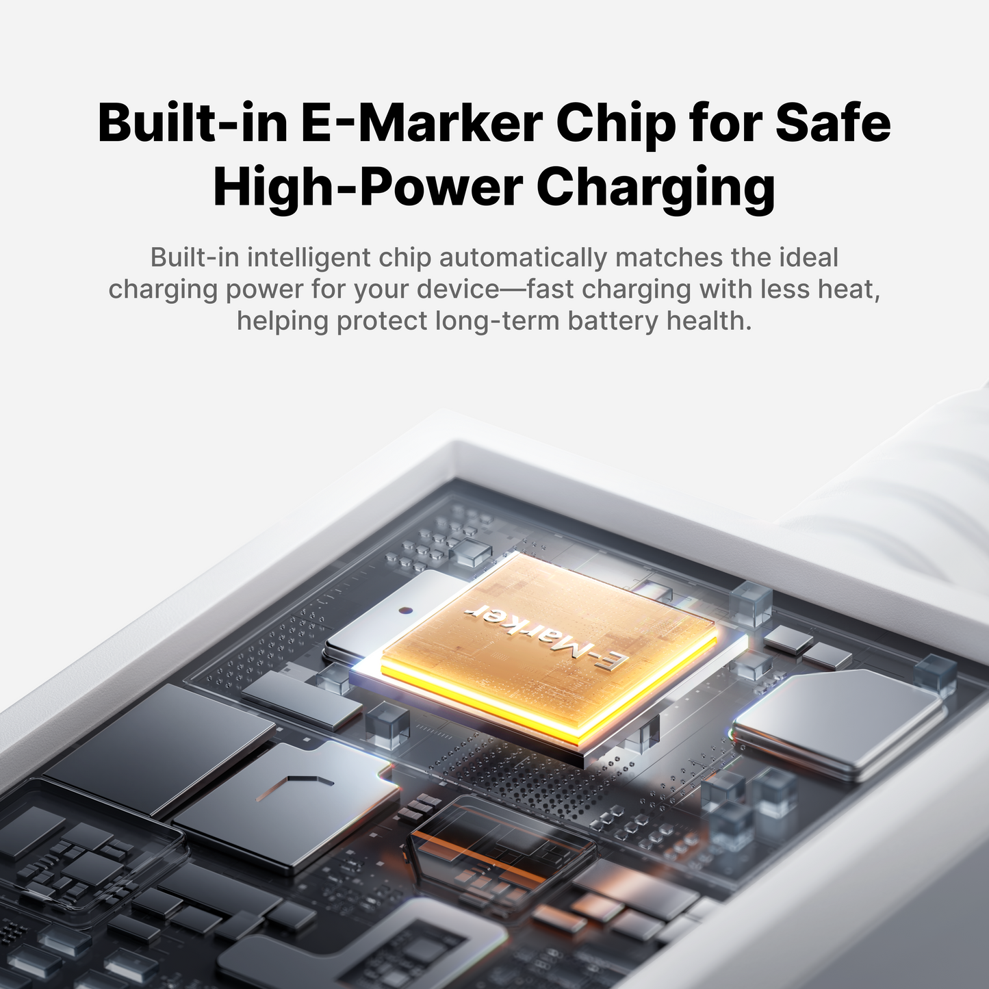 SHARGE MagLoop - 240W Fast charging cable - Braided magnetic cable - USB C-C