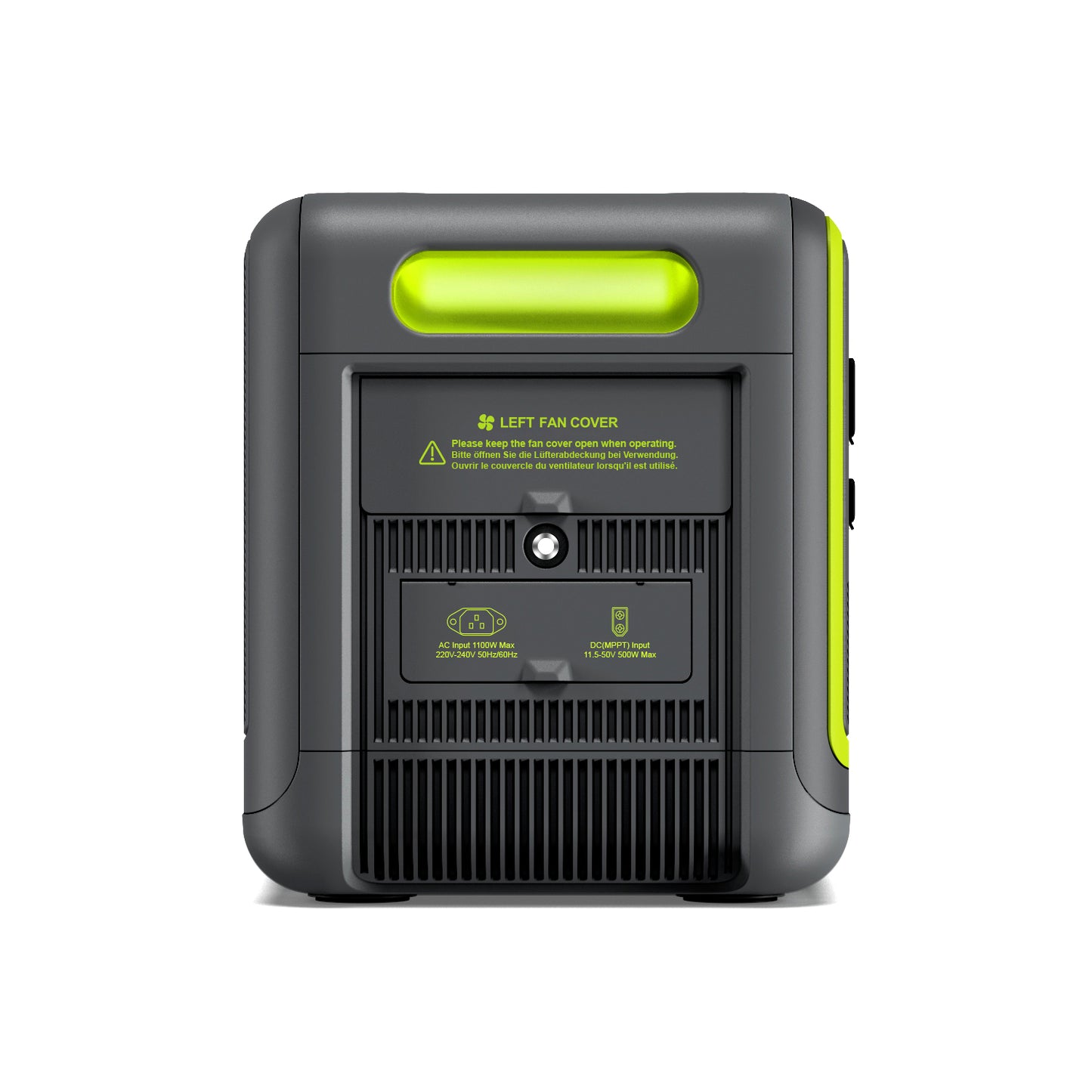 FOSSiBOT F2400 Portable Power Station 2048Wh side view