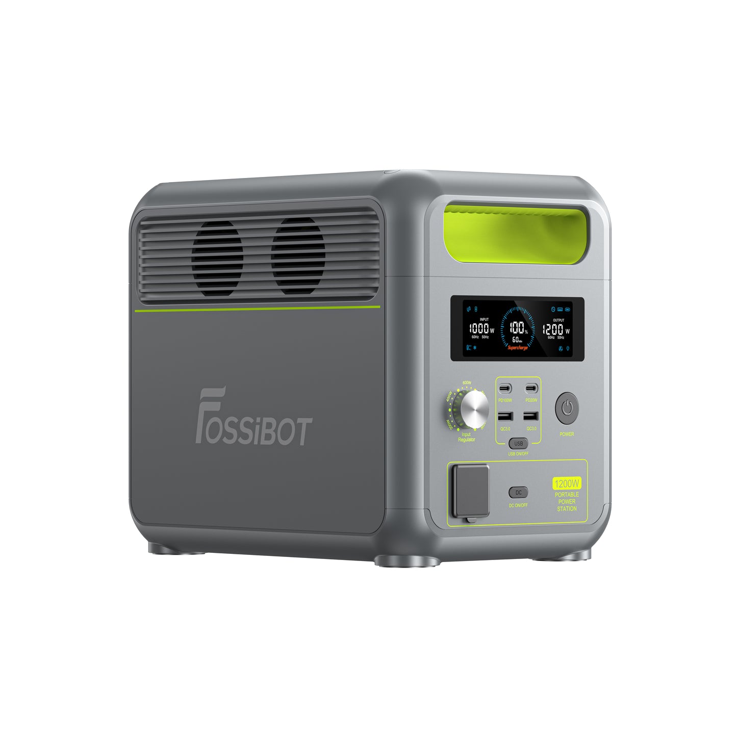 FOSSiBOT F1200 Portable Power Station 1024Wh fast