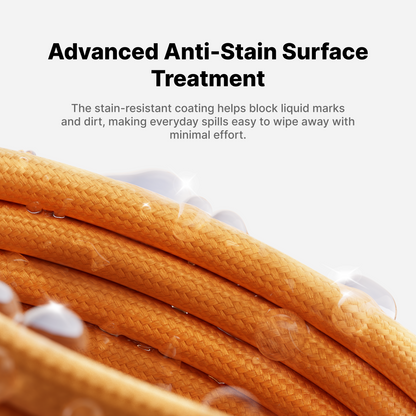 SHARGE MagLoop - 240W Fast charging cable - Braided magnetic cable - USB C-C