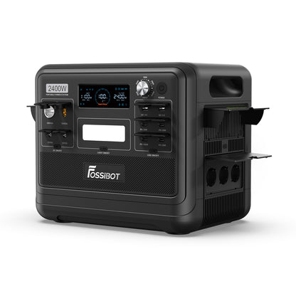 FOSSiBOT F2400 Portable Power Station 2048Wh ports