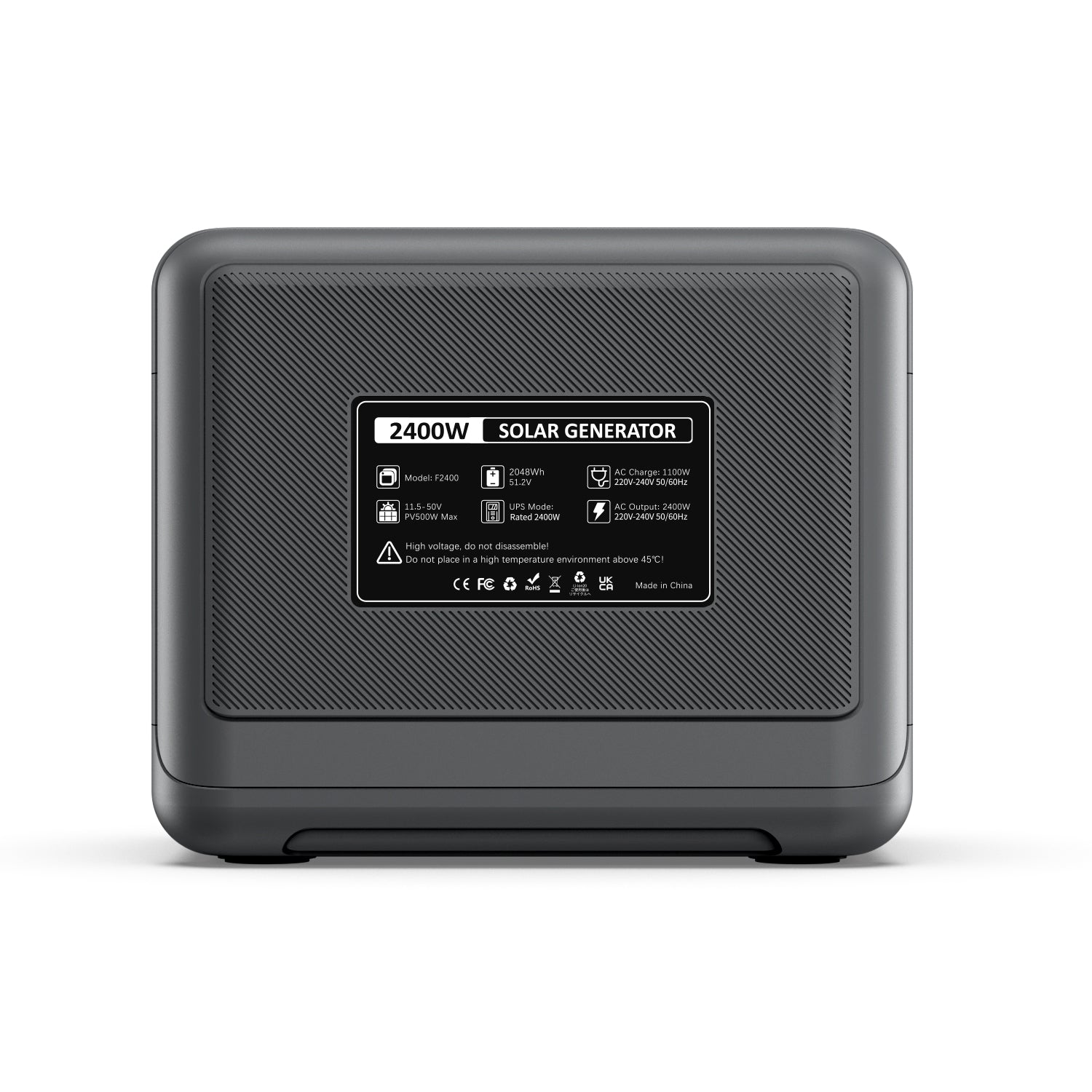 FOSSiBOT F2400 Portable Power Station 2048Wh back