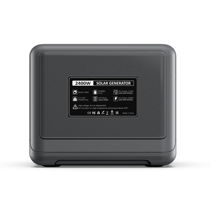 FOSSiBOT F2400 Portable Power Station 2048Wh back