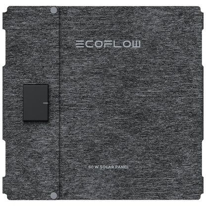 EcoFlow 60W foldable solar panel with USB-C