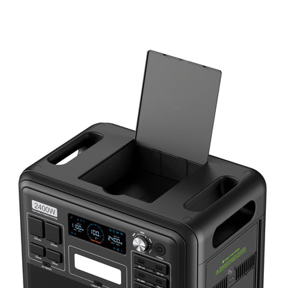 FOSSiBOT F2400 Portable Power Station 2048Wh open box