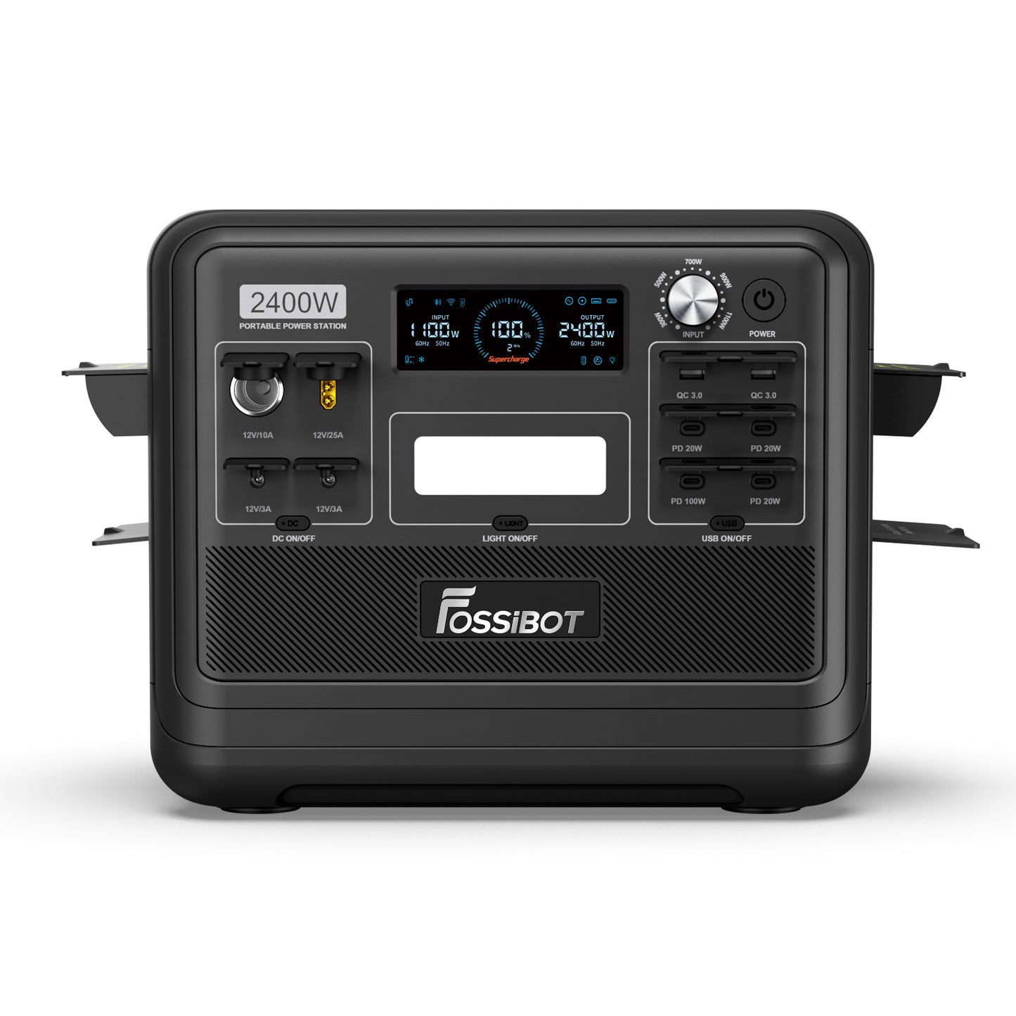 FOSSiBOT F2400 Portable Power Station 2048Wh full