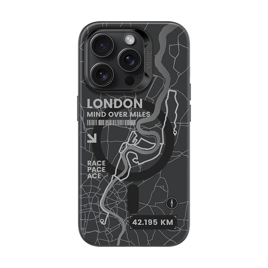 Black BENKS Dynamic Series City-London - Iphone 16 Pro Max Case slim