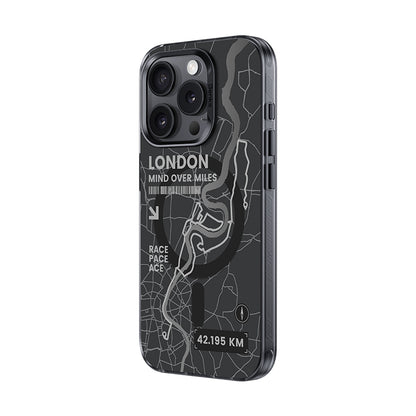 Black BENKS Dynamic Series City London slim case for iPhone 16 Pro Max