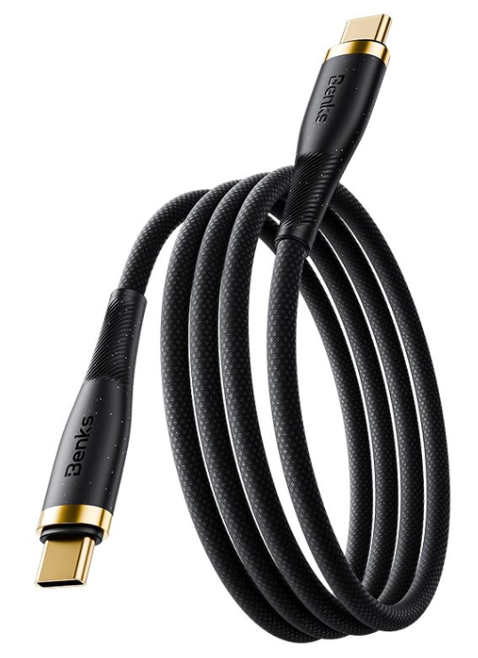 BENKS_PD_Fast_Charging_Cable_Type_C-C braided texture