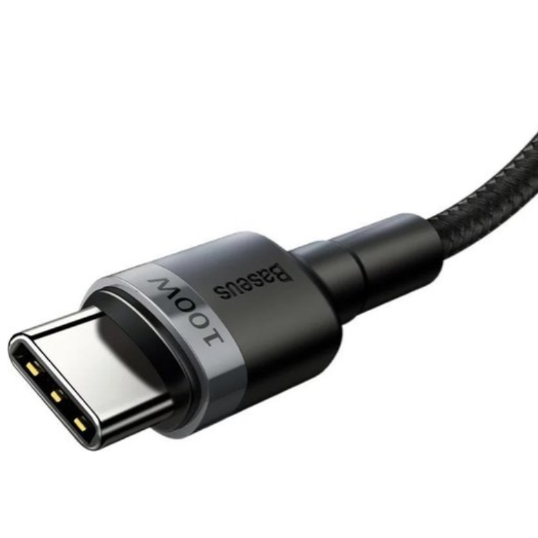 Baseus Cafule USB C Cable 100W - 1m black fast charging laptop