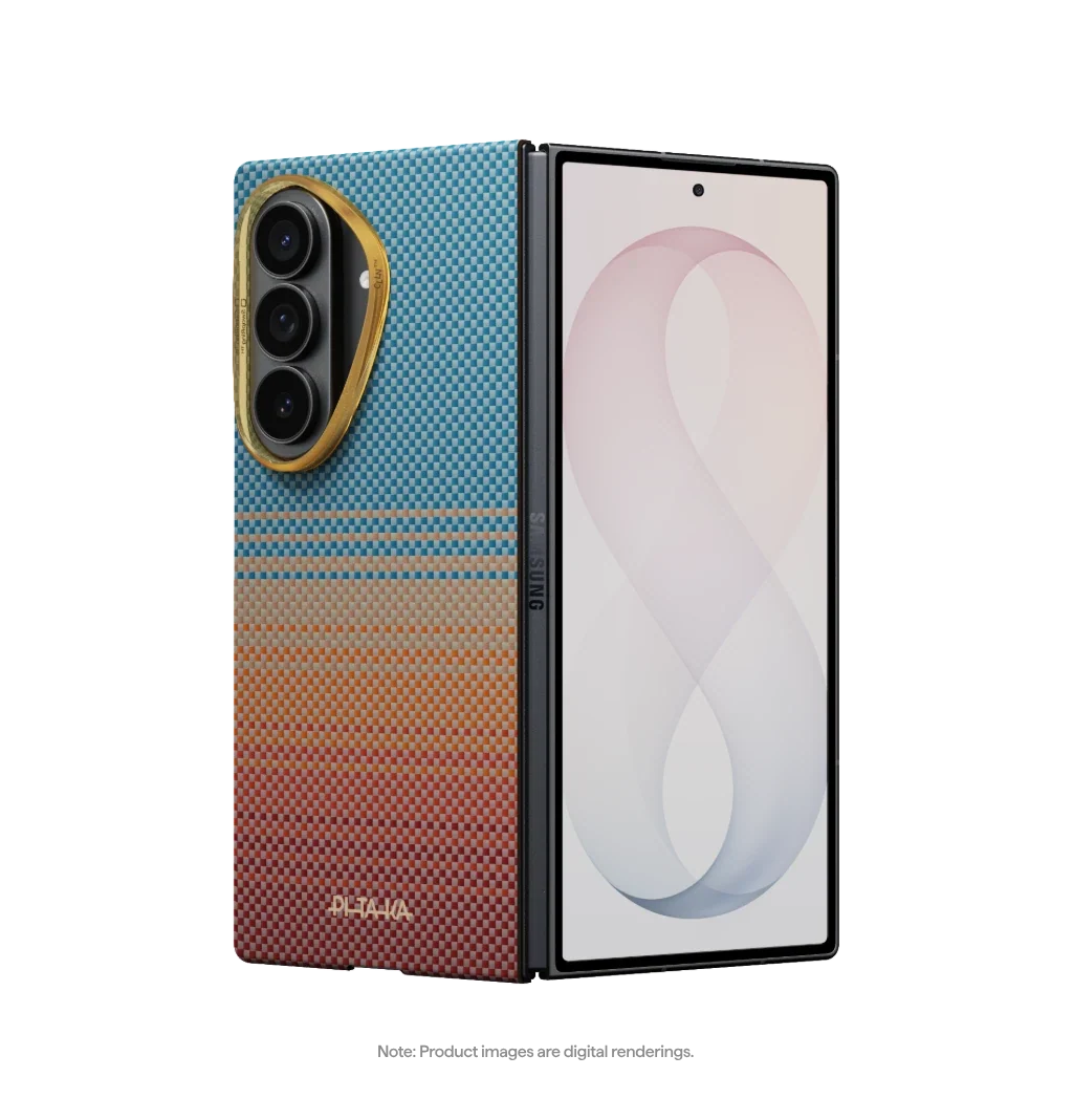 PITAKA Edge 600D Magnetic Case for Samsung Galaxy Z Fold 8 Ultra