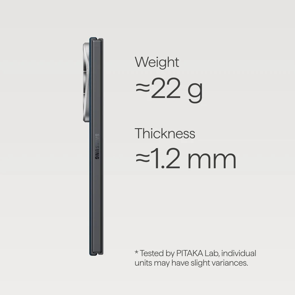 PITAKA Edge 600D Magnetic Case for Samsung Galaxy Z Fold 8 Ultra