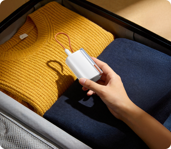SHARGE Flow 3 Power Bank 45W 10K Built-in Cable