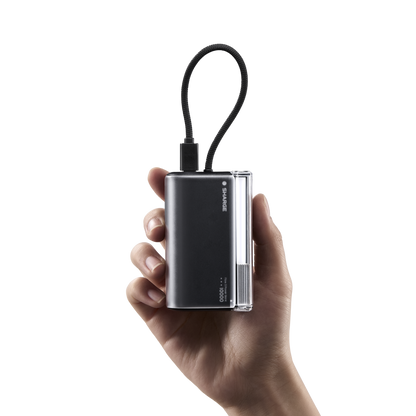 SHARGE Flow 3 Power Bank 45W 10K Built-in Cable