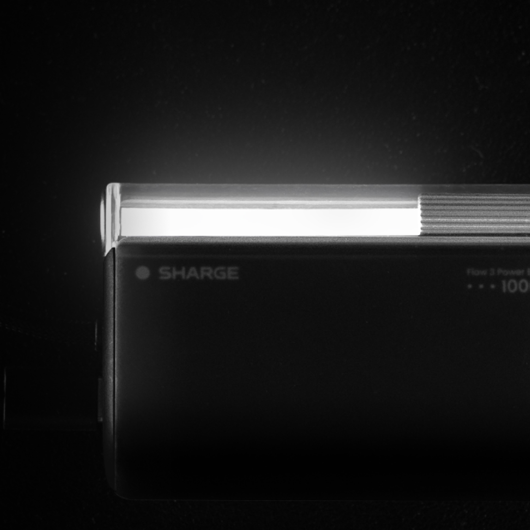 SHARGE Flow 3 Power Bank 45W 10K Built-in Cable