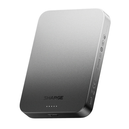SHARGE AeroMag Qi2 Powerbank 10k fast charge aluminum 