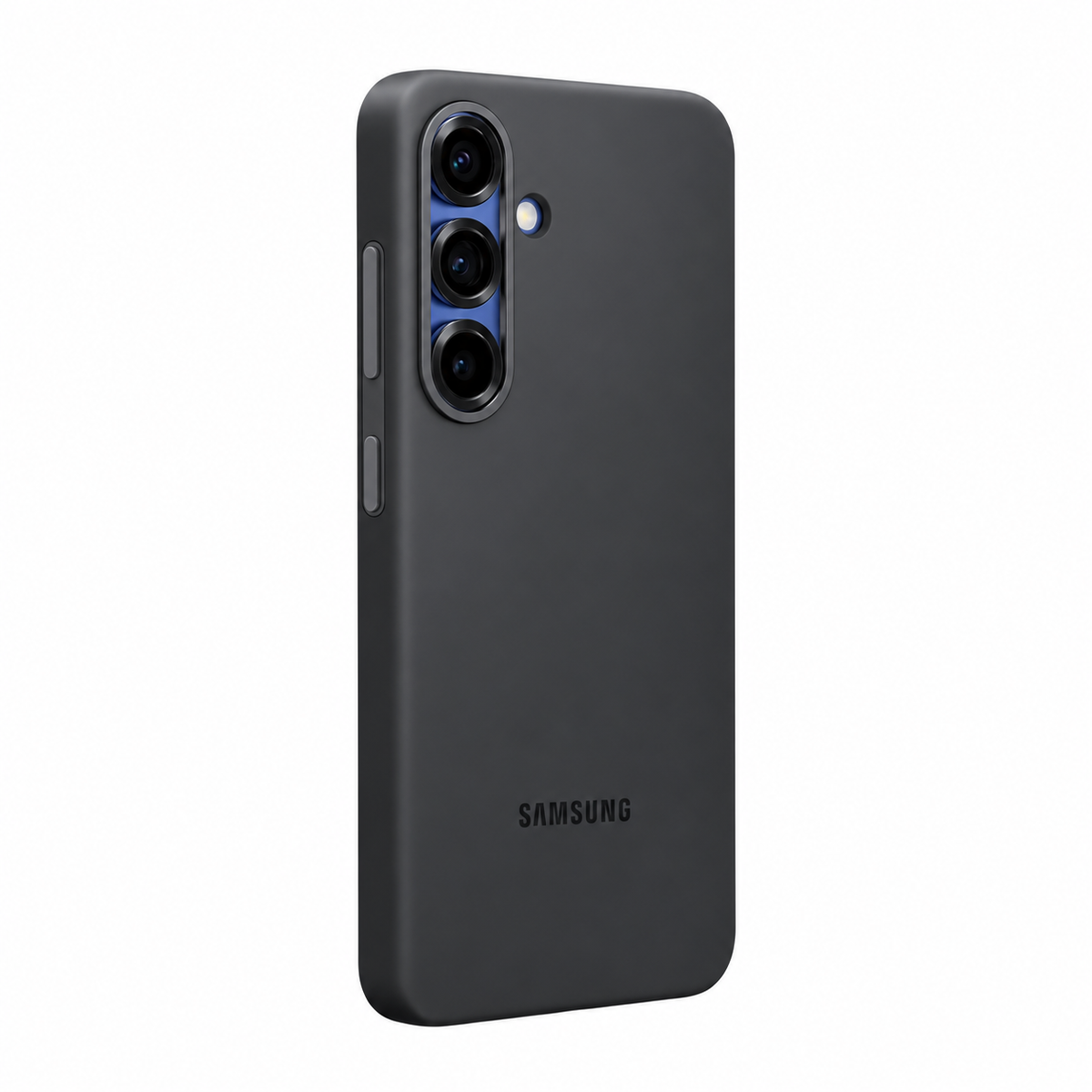 Samsung Galaxy S25  Silicone Case side grey black