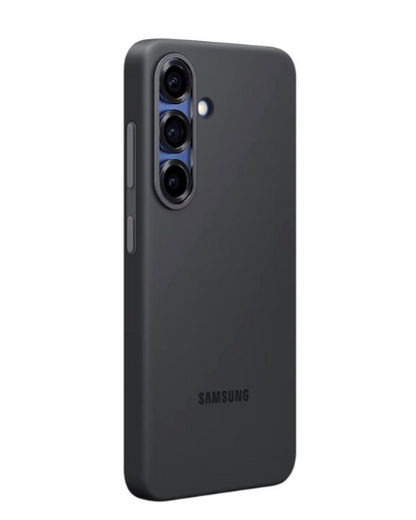Samsung Galaxy S25 Silicone Case full protection black slim