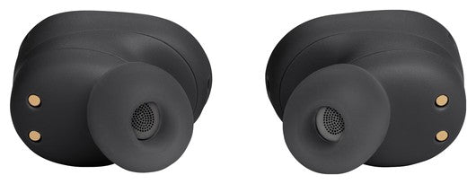 JBL Tune Buds Active Noise Cancelling true wireless earbuds in black design with silicone ear tips.