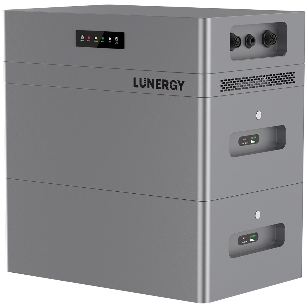 Lunergy Hub 2400 AC + 2 x BP5200 Plug-in Home Battery (10,44 kWh)