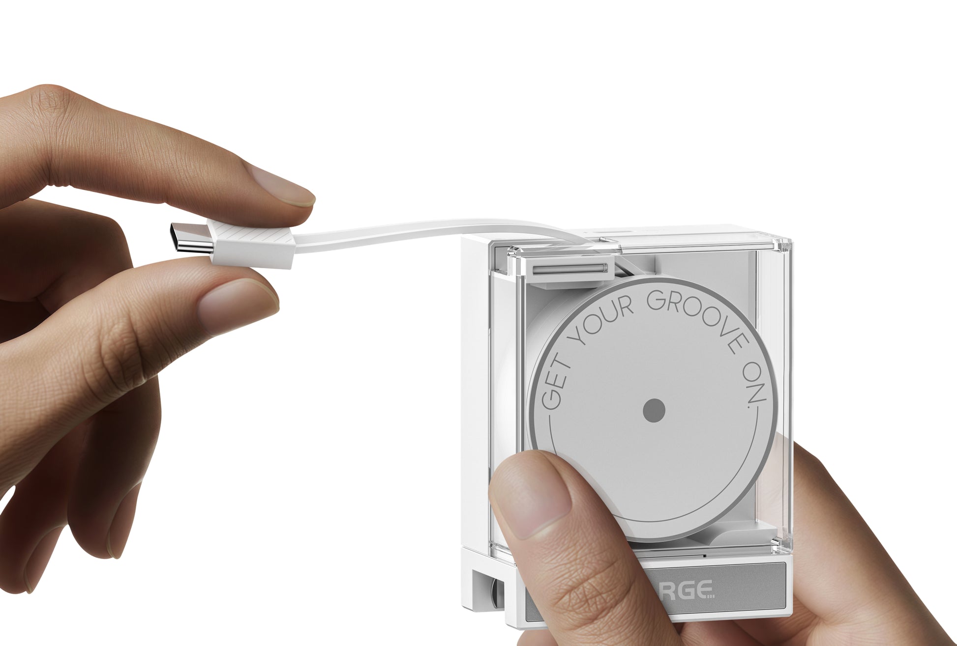 SHARGE Retractable 65 GaN Fast Charger white s4e no overheating