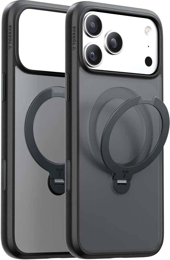 TORRAS Ostand Q3 Spin iPhone 18 Pro Max Case 360° MagSafe Stand