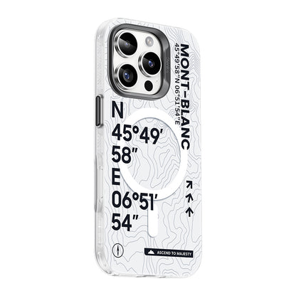 white Dynamic Series Summit-Mt. Blanc - Iphone 16 Pro Max Case - MagSafe slim strong protection